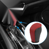 Mazda 3 Black Red Gear Shifter Knob Cover (2014-2018)