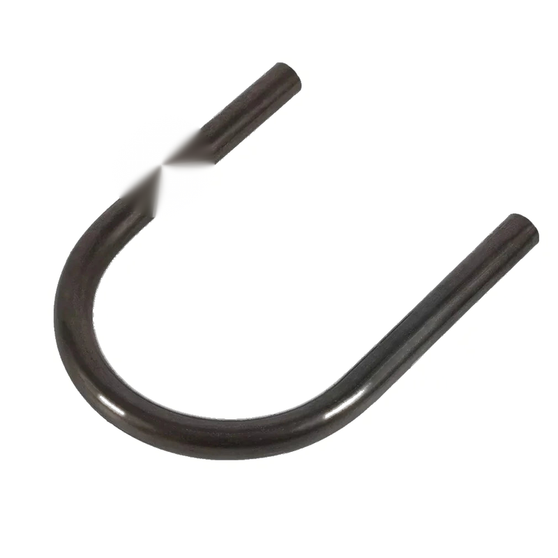 Motorcycle Cafe Racer Black 210mm Flat Rear Seat Loop