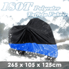 Yamaha Road Star Midnight Silverado XV 1600 1700 Black+Blue Motorcycle Cover