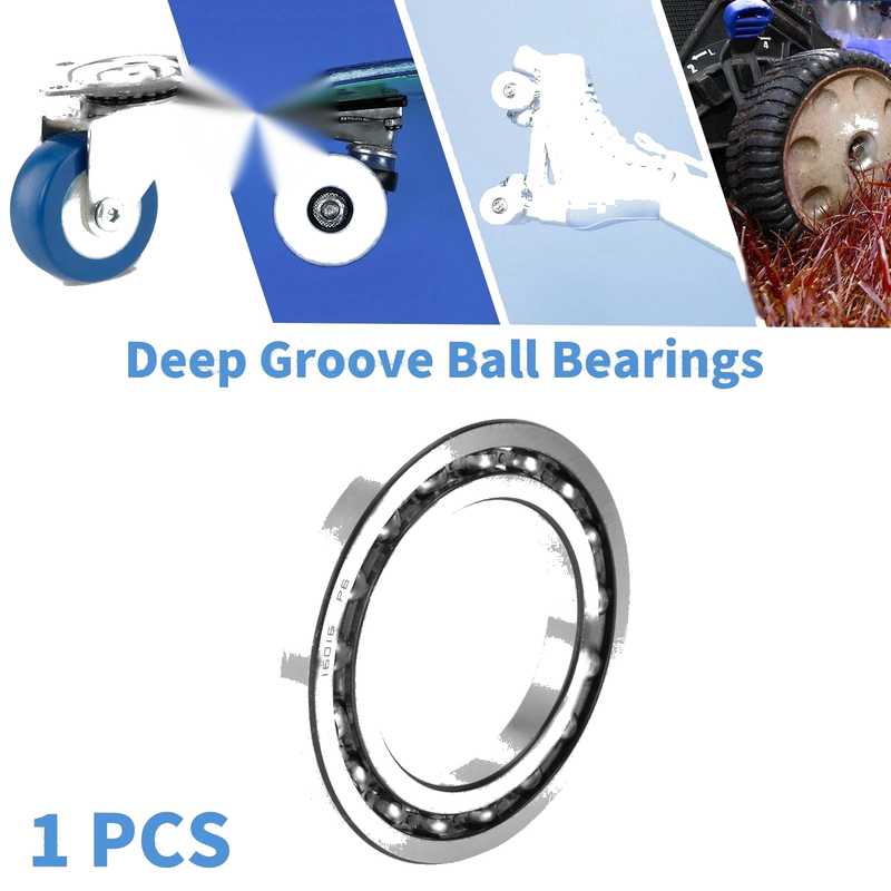 Scooter Skateboard Deep Groove Ball Bearings 80x125x14mm