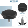 Jeep Wrangler TJ / JK Top Window Frame Knobs (1997-2018)