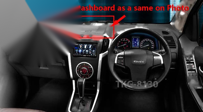 Isuzu MU-X 2013-2018 Dashboard Mat Cover (RHD)