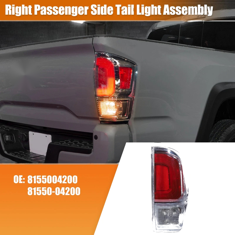 Toyota Tacoma Right Side LED Tail Light Assembly (2016-2021)