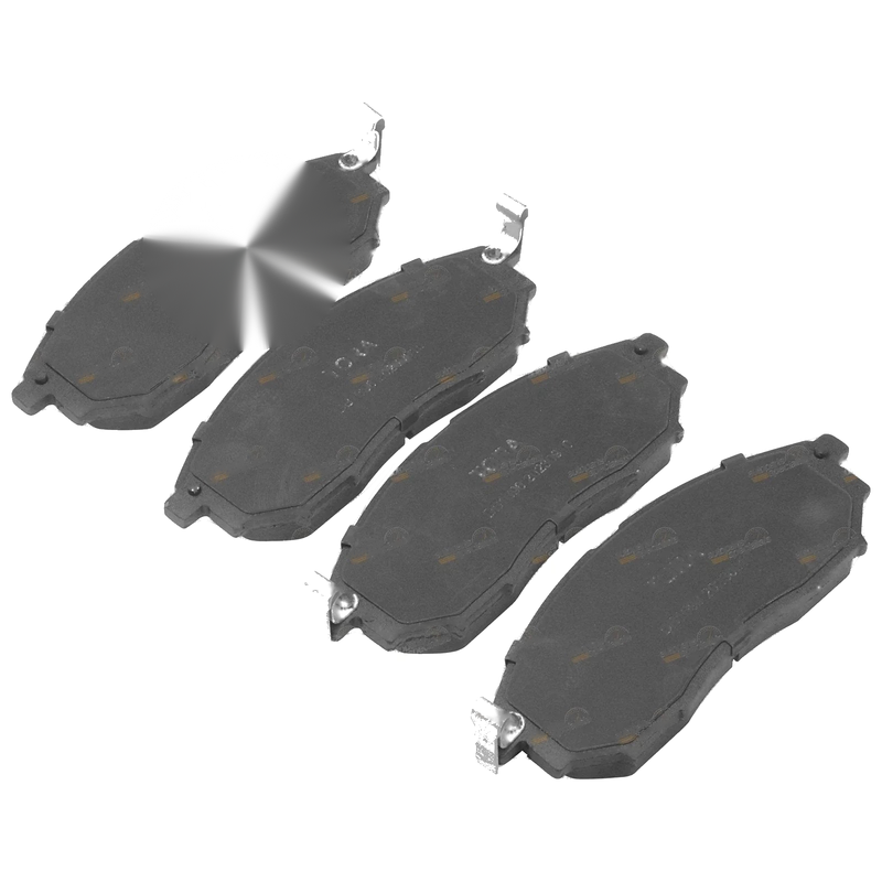 Nissan Pathfinder R51 3.0L V9X Front Disc Brake Pad Set (2011-2013)