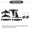 Dodge Ram Chrome Gloss Black Front Grille Assembly Rivet