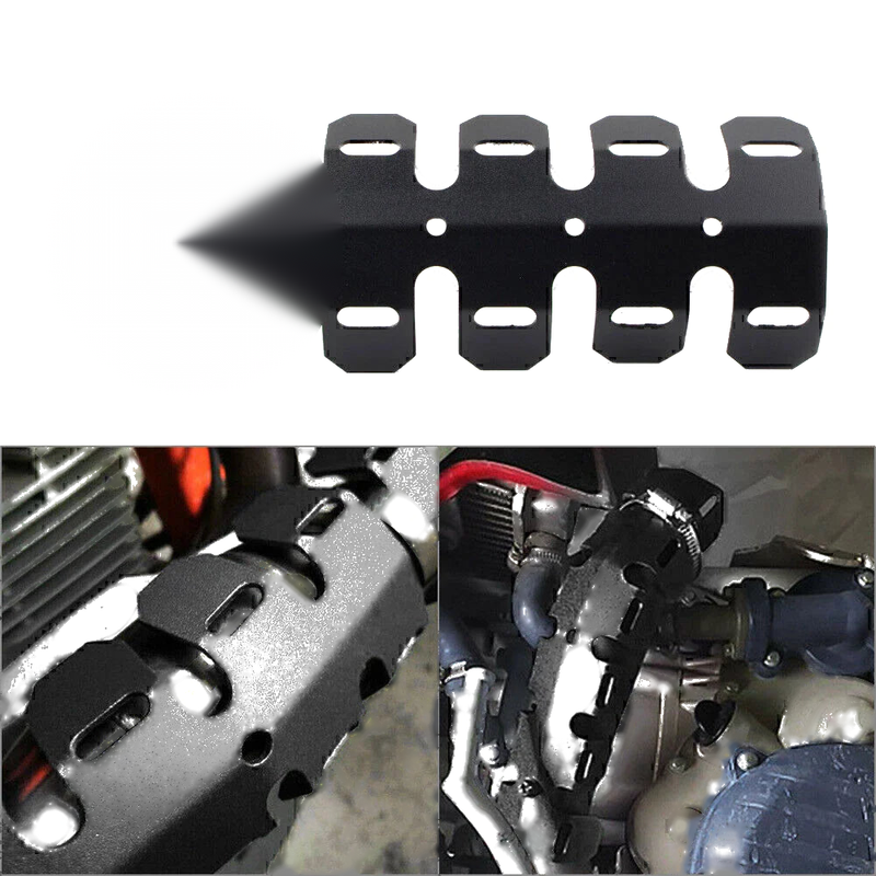 Motorcycle Universal Exhaust Muffler Pipe Heat Shield Cover