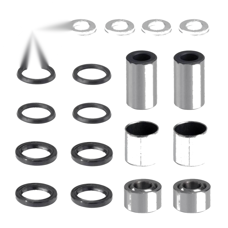 Honda Sportrax 400 TRX400EX TRX 400EX 2x Front Shock Bushing Seal Kit (1999–2004)