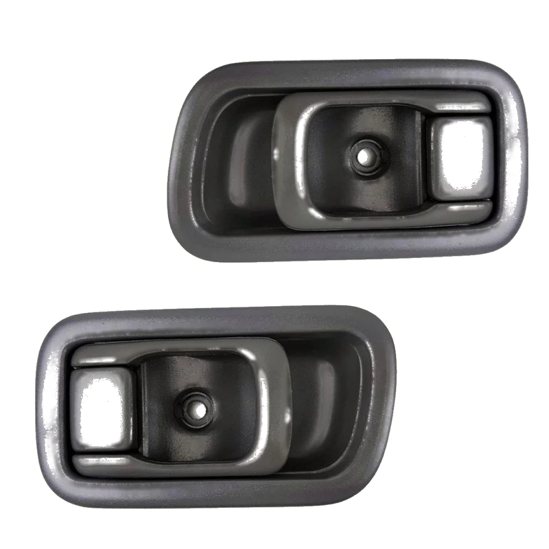 Interior Door Handle Gray Pair Fits Nissan Frontier Navara D22 Truck 1998-05 D06