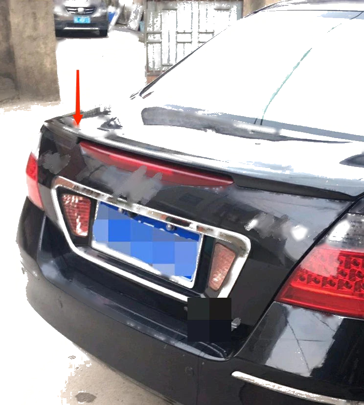 Honda Accord 4-DR Sedan ABS Black Factory Style Rear Spoiler Wing (2006-2007)