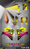 Yamaha XT 660 R Neon Style Graphic Kit