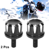 Harley Davidson Road Softail 2 x Aluminum Seat Bolt Tab Screw Mount Knob