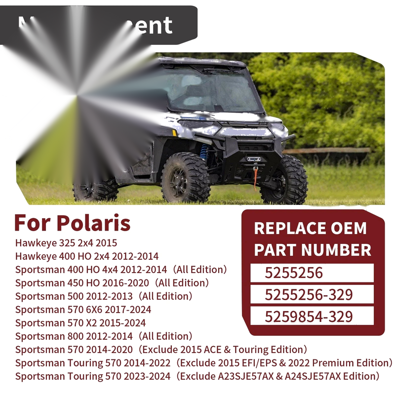 Polaris Hawkeye 325 / 400, Sportsman 450 Front Rack Pivot Bracket