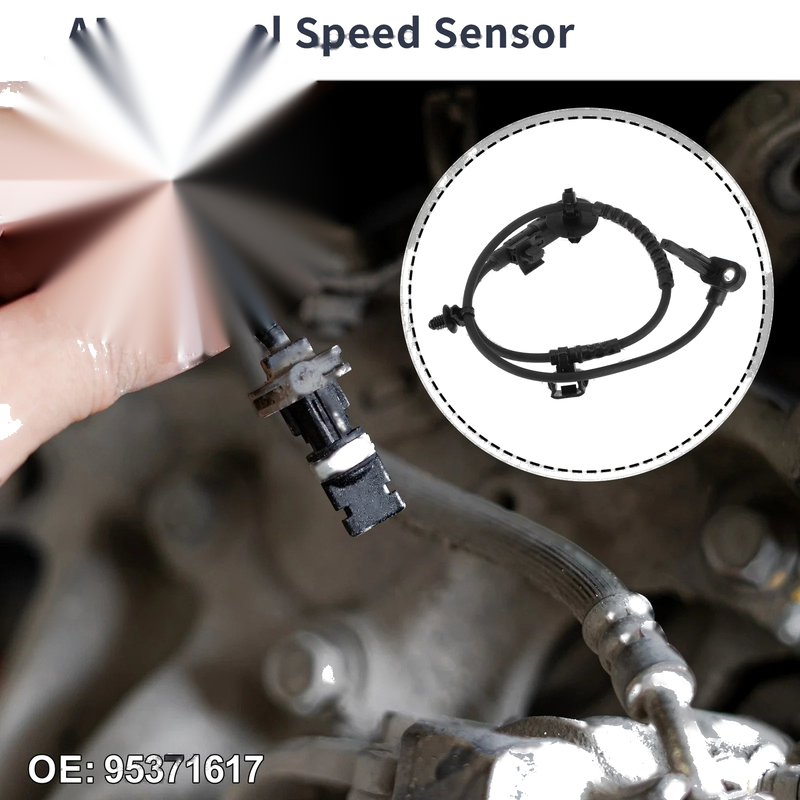 Chevrolet Trax Rear Right ABS Wheel Speed Sensor 1.4L L4 (2015-2022)