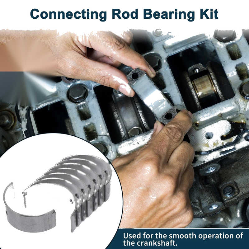 Toyota Corona Connecting Rod Bearing Set 8 Pcs