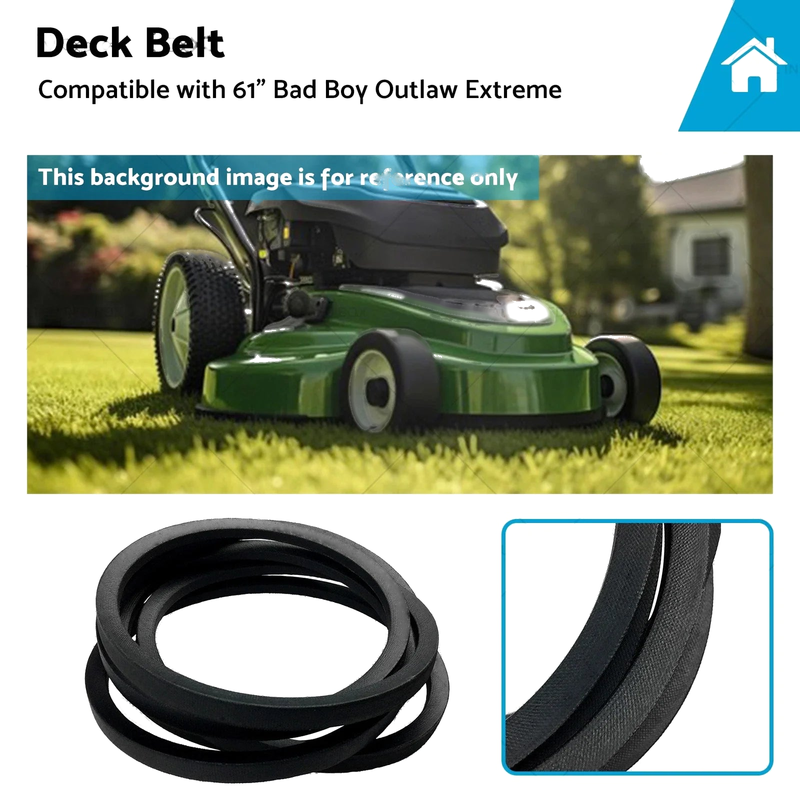 61" Bad Boy Outlaw Extreme Deck Belt (2010-2023)