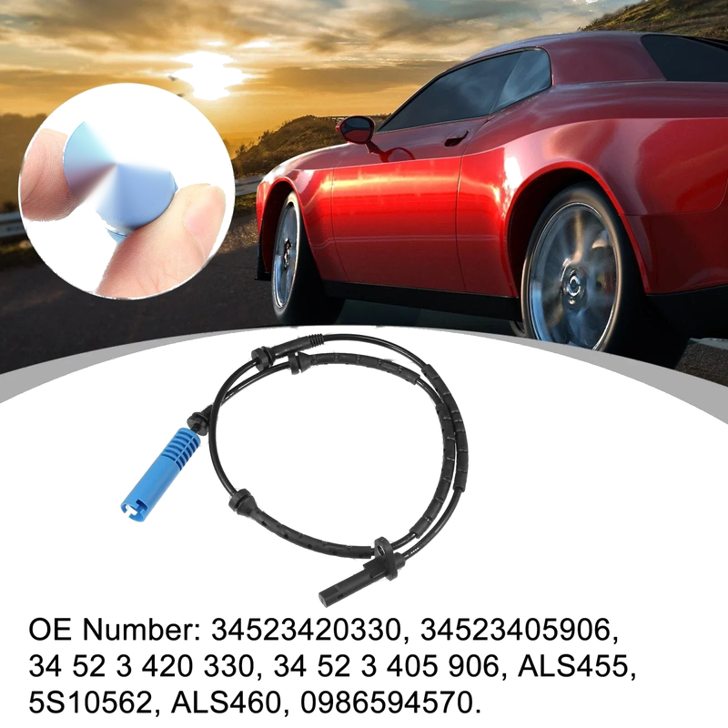 BMW X3 E83 Front ABS Wheel Speed Sensor Replacement (2004-2010)