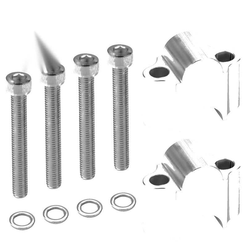 ATV Dirt Bike Honda Suzuki 7/8 Handlebar Risers 30mm