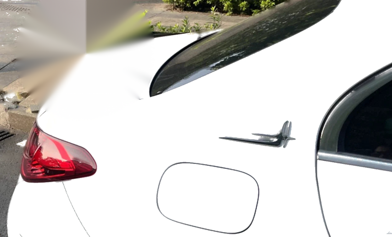Mercedes-Benz C-Class W206 Sedan ABS Black Rear Spoiler Wing (2022-2023)
