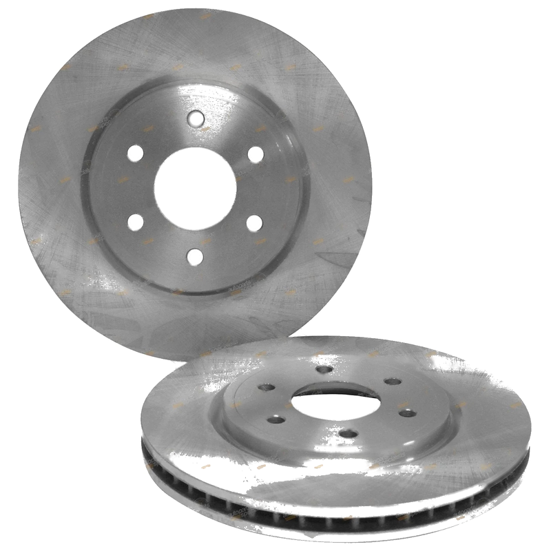 Front Disc Brake Rotors + Pads Set Navara D40 Ute 2wd 4x4 (2005-2012)
