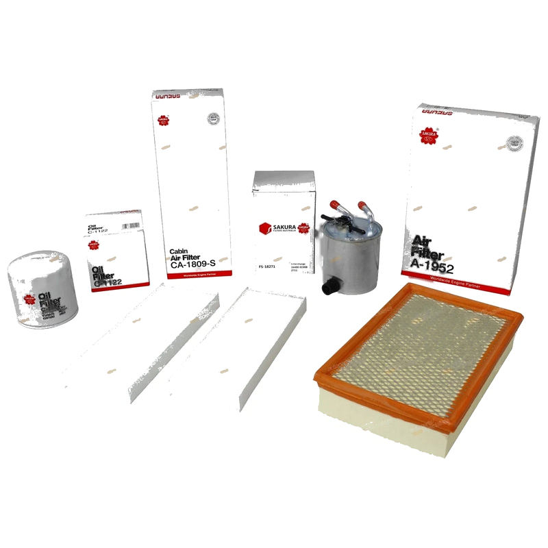 Navara D40 2.5L Cabin Air Filter Service Kit (2006-2015)