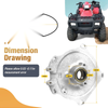 Polaris Sportsman 400 450 500 Scrambler Ranger Hawkeye Stator Plate Kit (1999–2014)