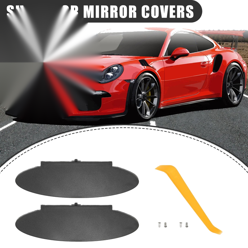 Porsche 911 Sun Visor Mirror Covers