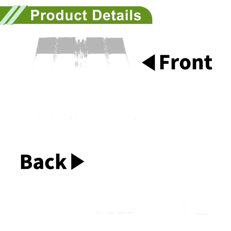 Chevy Suburban Silver Tone 6x Pillar Window Trim (2021-2023)