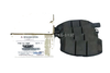 Mitsubishi Mirage Hatchback Front Brake Pads (2012-2022)