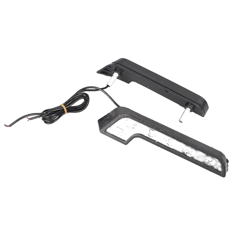 Universal Euro 2 x 6-LED Car Daytime Running Lights (2010-2023)