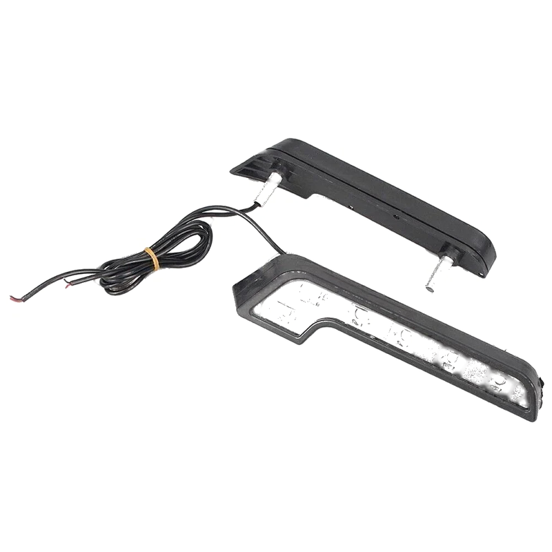 Universal Euro 2 x 6-LED Car Daytime Running Lights (2010-2023)