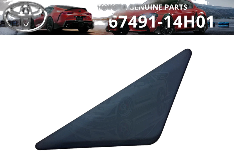 Toyota Supra A70 Front Door Lower Frame Garnish RH (1986–1992)