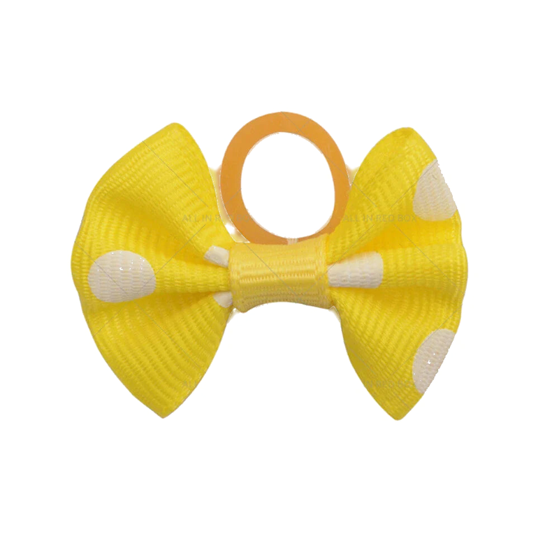 Small Dogs & Puppies 100PCS Cat Grooming Hair Bows & Rubber Bands