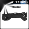 Ford Edge Left Front Bumper Retainer Bracket (2011-2014)