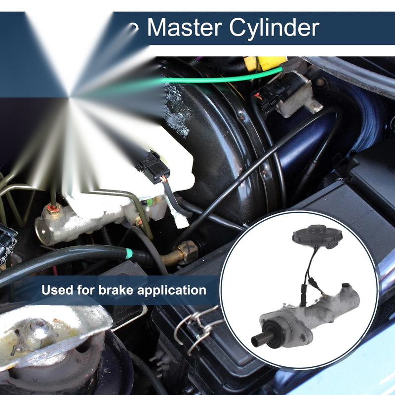 Honda CR-V Brake Master Cylinder with Reservoir (1998)