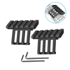 Picatinny Weaver Rail Low Profile Tactical 45° Offset Angle Mount