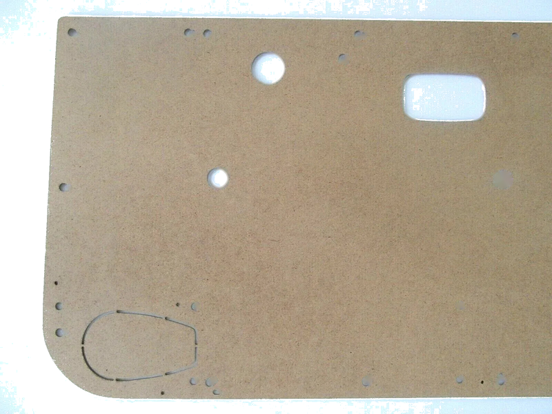 VW Golf MK1 GTI Coupé Door panels / 2 x Door panels (1976–1983)