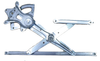 Toyota Camry Window Regulator Front Right W/o Motor (2006–2012)