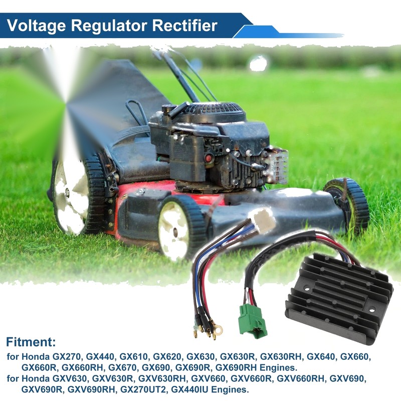 Honda GX270, GX440, GX610, GX620 Voltage Regulator Rectifier