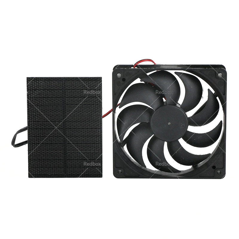 Greenhouse, Pet, Dog, Chicken House 3W Solar Panel Fan