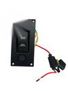 Switch Panel Pump / DC 12V 20A / Curved Waterproof ON-OFF-ON