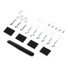 Harley Road Glide Chrome Windshield Windscreen Trim Kit (2004-2013)