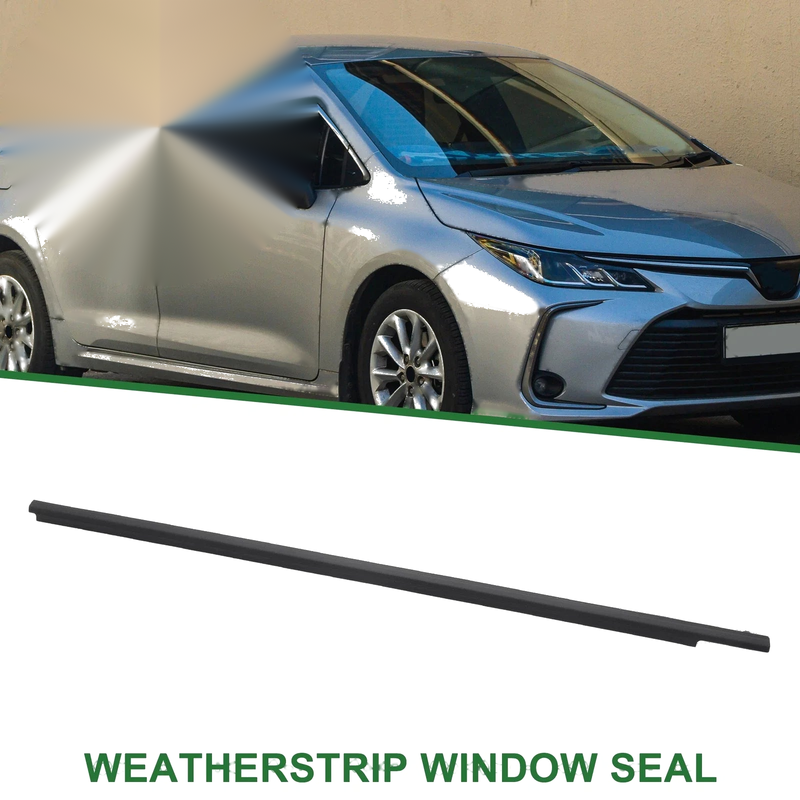 Toyota Corolla 1pc Front Right Weatherstrip Window Seal (2009–2013)