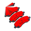 Jeep Compass 4x4 Brembo Front Disc Brake Pad Set (2007-2010)