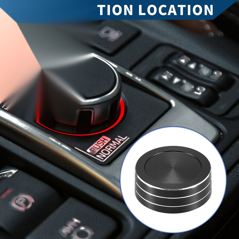 Subaru Forester (2019-2022) Black 1 Pcs Gear Shift Knob Cover