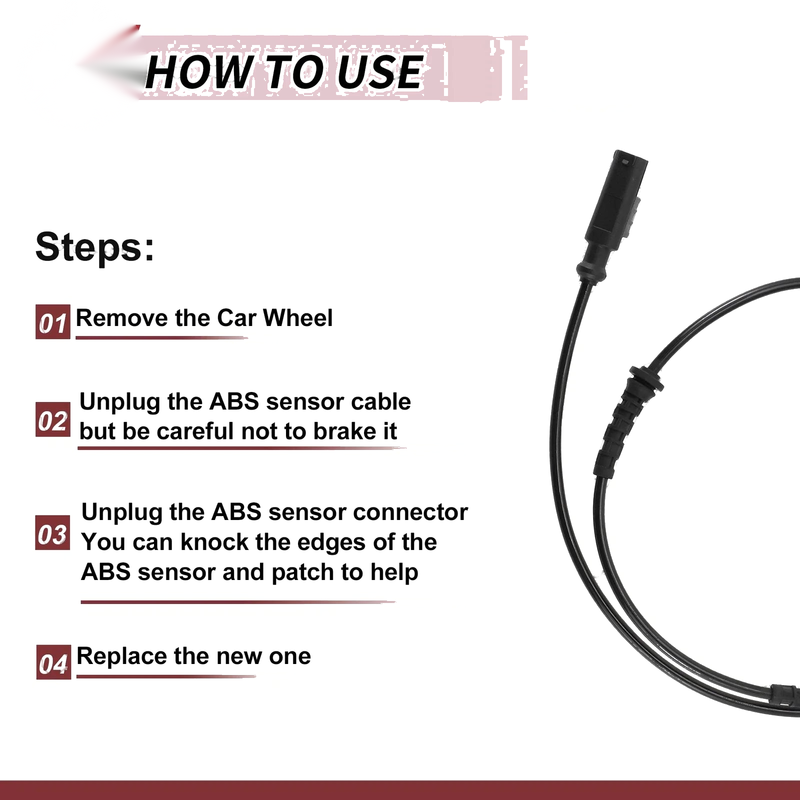 Jeep Renegade ABS Wheel Speed Sensor (2015-2018)