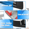 Dodge Carbon Fiber Inner Door Handle Bowl Cover Trim