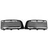 Harley Touring Black Lower Fairing Radiator Screen Guard Grills (14-20)