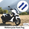 Motorcycle Bicycle 2 x Foot Peg Rear Footpeg