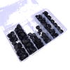Auto Body Fasteners 141 Pcs Flush Mount Hole Plug Button Assortment