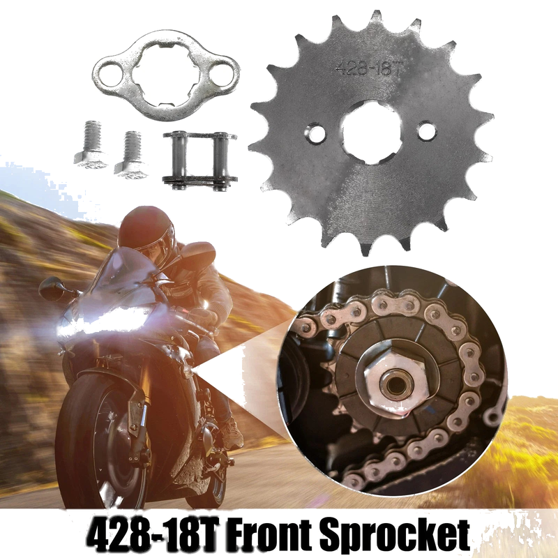 Dirt Bike Mini Bike 1 x 18T 20mm Front Engine Sprocket